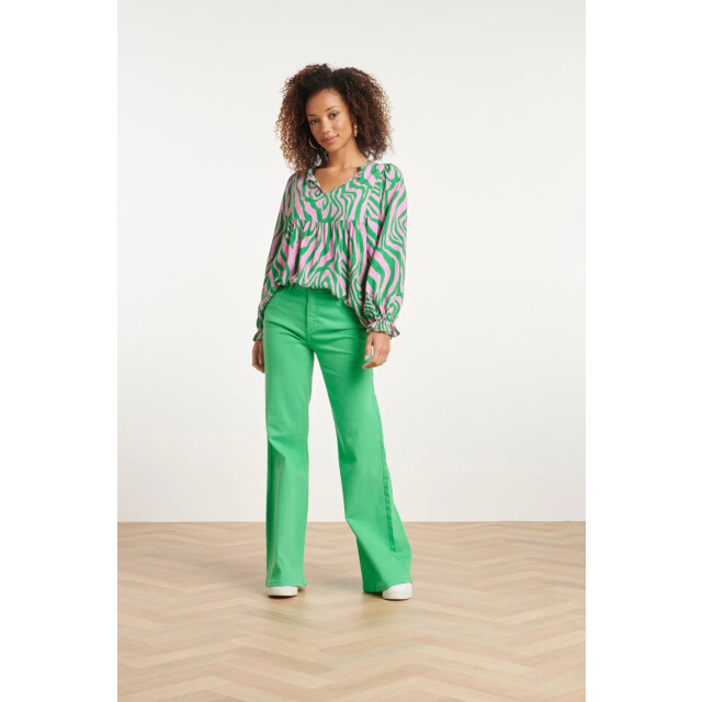 Smashed Lemon 24169 flared jeans | 24169-530-XS large