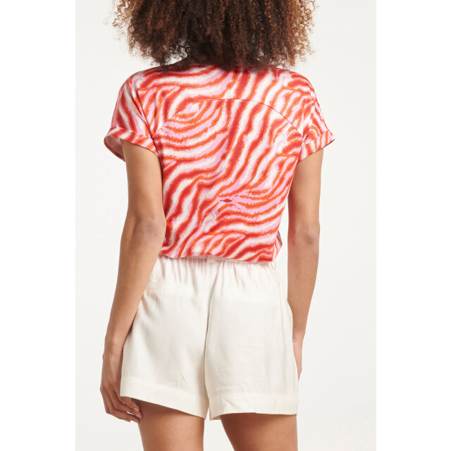 Smashed Lemon 24009 zebra stretch top | 24009-420-450 large