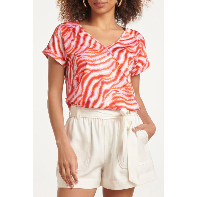 Smashed Lemon 24009 zebra stretch top | 24009-420-450 large