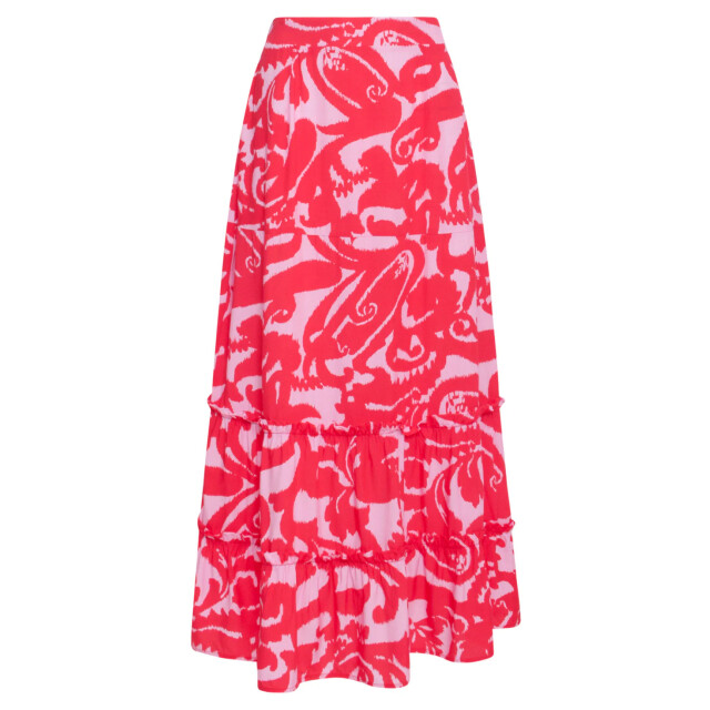 Smashed Lemon 24006 bloemen barok maxi rok | 24006-420-450 large