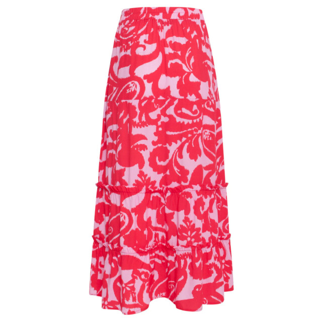 Smashed Lemon 24006 bloemen barok maxi rok | 24006-420-450 large