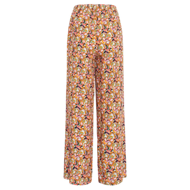 Smashed Lemon 24020 multi grafisch print broek | 24020-999-998 large