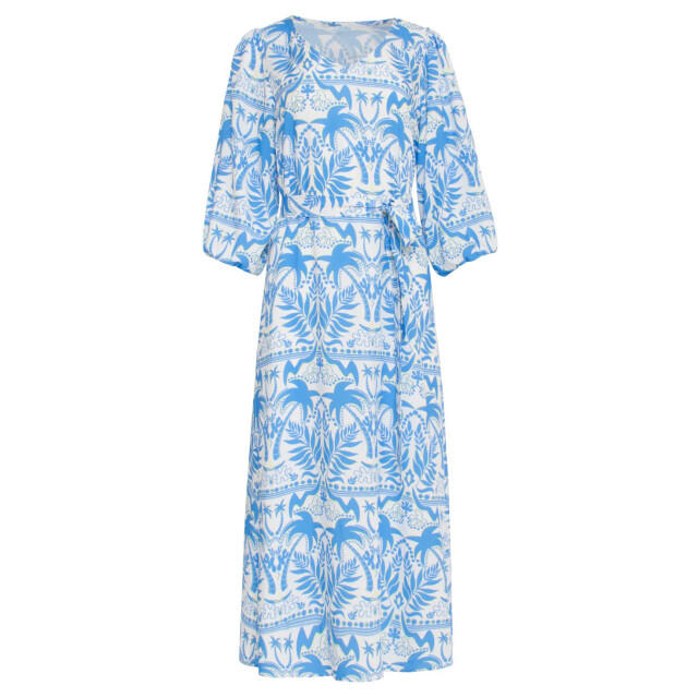 Smashed Lemon 24038 midi zomerjurk met tropische print zomerse | 24038-000-625 large