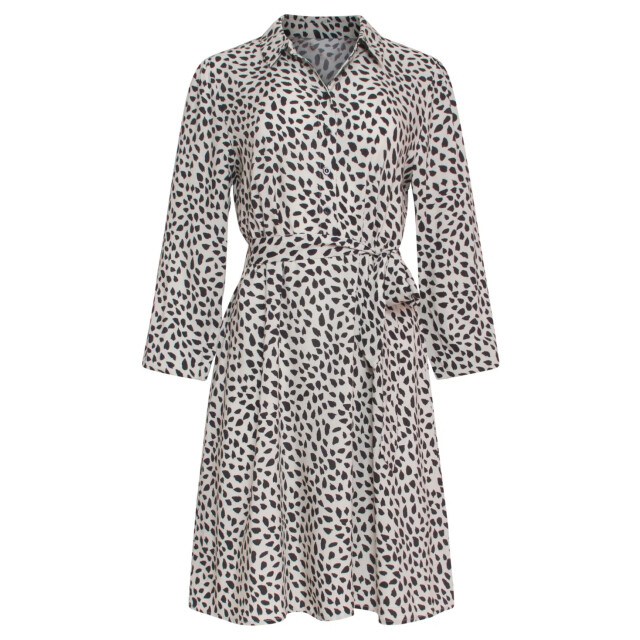 Smashed Lemon 24028 korte shirtdress met dierenprint | 24028-720-999 large