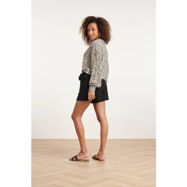 Smashed Lemon 24029 v-hals top met kraag | 24029-720-999 large