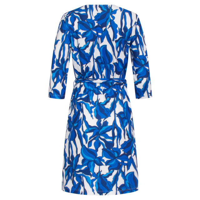 Smashed Lemon 24051 aansluitende wrap jurk met stretch | 24051-000-625 large