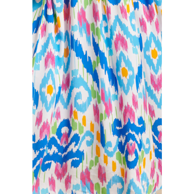 Smashed Lemon 24049 zomer maxi jurk met knopen | 24049-000-998 large
