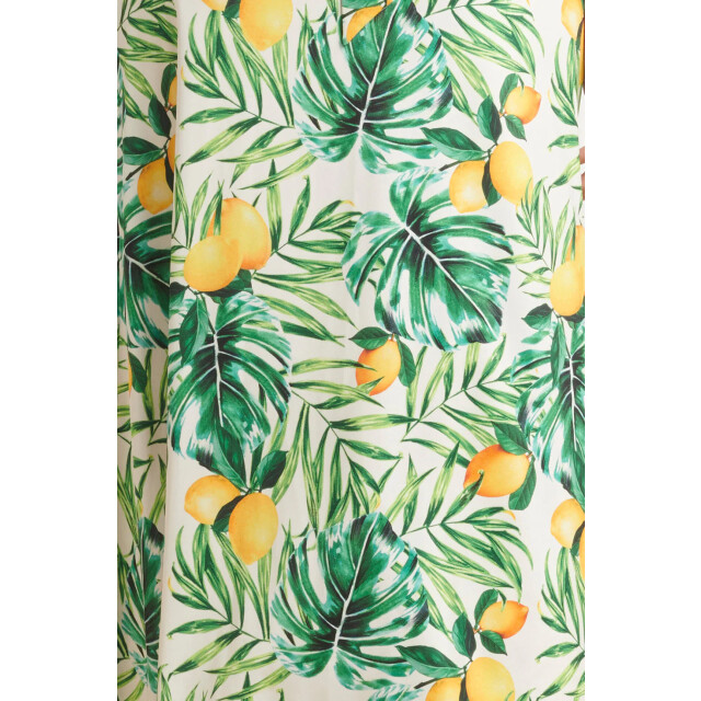 Smashed Lemon 24057 citroen bedrukte maxi jurk | 24057-000-998 large