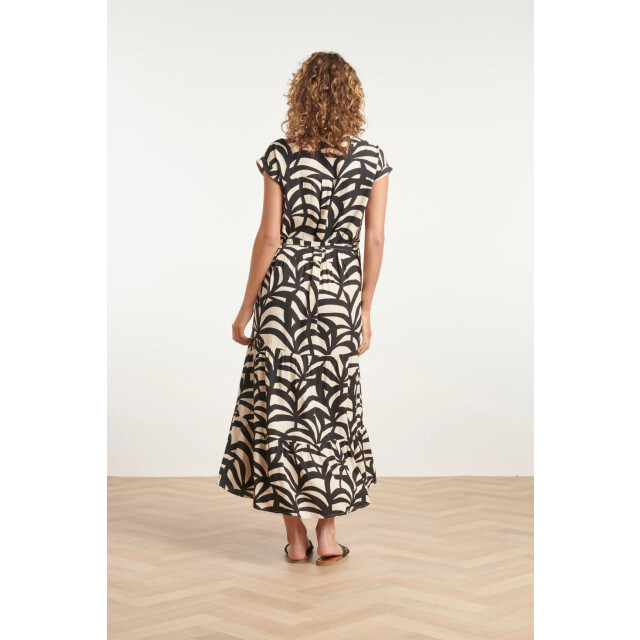 Smashed Lemon 24073 maxi jurk met grafische print | 24073-999-720 large