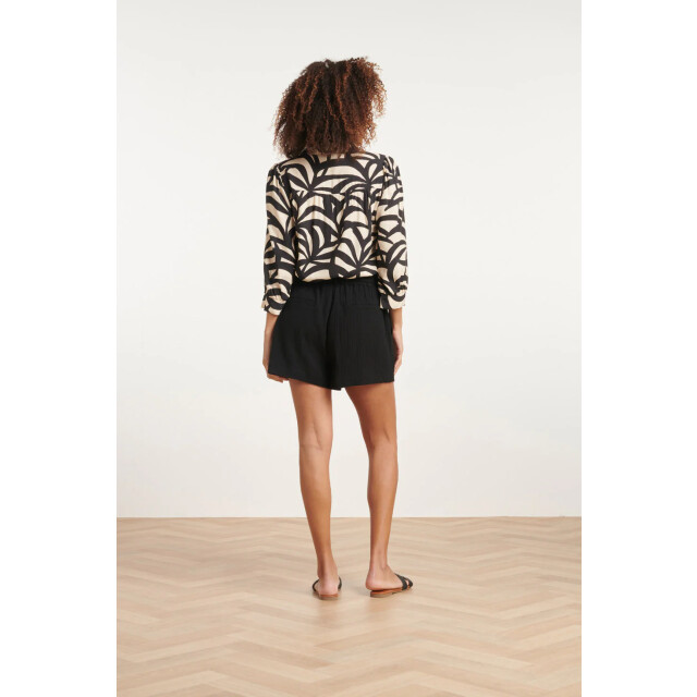 Smashed Lemon 24074 e grafische blouse met 3/4 mouwen | 24074-999-720 large