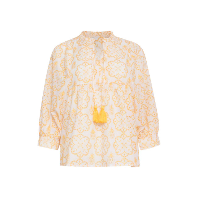 Smashed Lemon 24107 bloemen top met brie anglaisezonnig | 24107-000-150 large