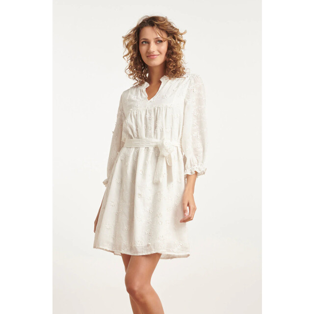 Smashed Lemon 24115 te jurk met 3d bloemenpatroon | 24115-000-M large