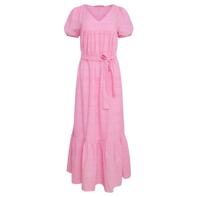 Smashed Lemon 23357-420 zomerjurk met v-halskorte pof mouwen van 100% katoen | 23357-420-S large