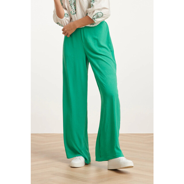 Smashed Lemon 24088 losvallende wijde broek met elastische achterkantkoud | 24088-530-XS large