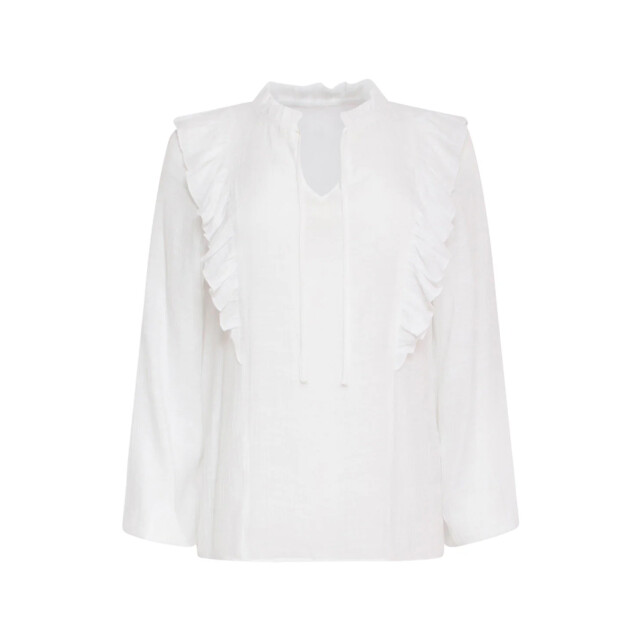 Smashed Lemon 24100 te feminine top met ruche | 24100-000-XXL large