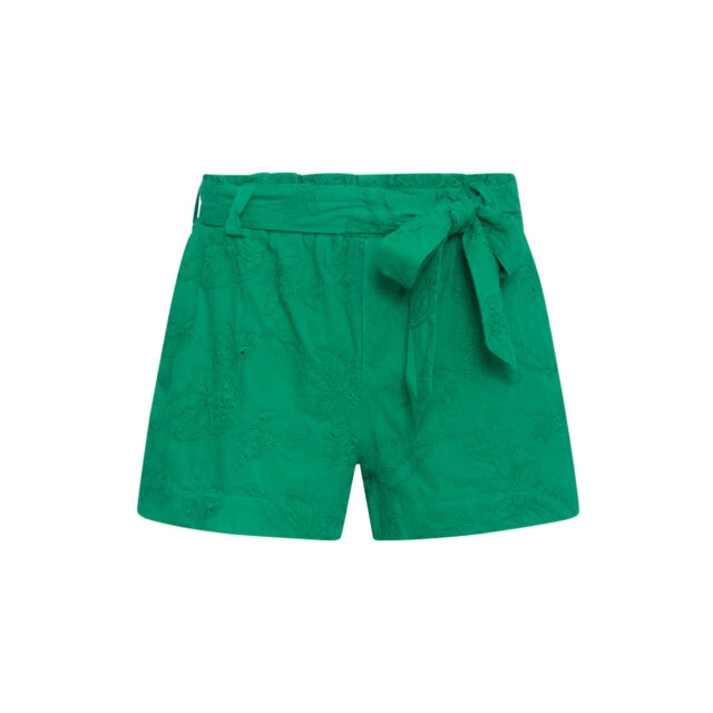 Smashed Lemon 24111 bloemen geborduurde shorts emerald | 24111-530-XS large