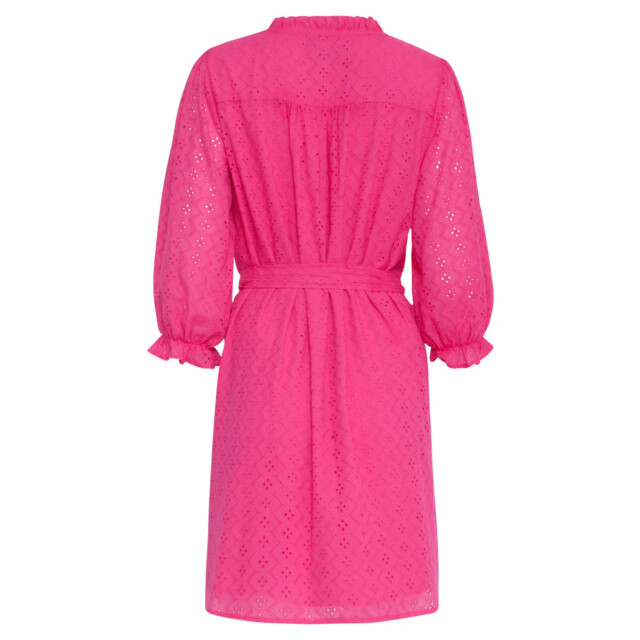 Smashed Lemon 24097 fuchsia brie anglaise kort jurkje | 24097-445-XXL large