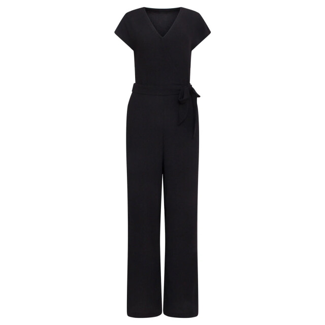 Smashed Lemon 24083 lange aansluitende jumpsuit | 24083-999-3XL large