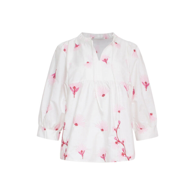Smashed Lemon 24082 geborduurde bloemen top | 24082-000-420 large