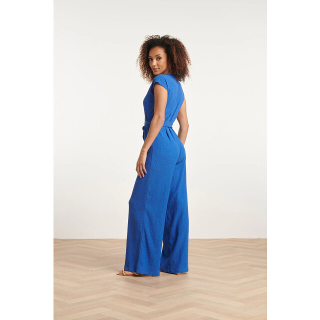 Smashed Lemon 24083 lange aansluitende jumpsuit | 24083-650-3XL large
