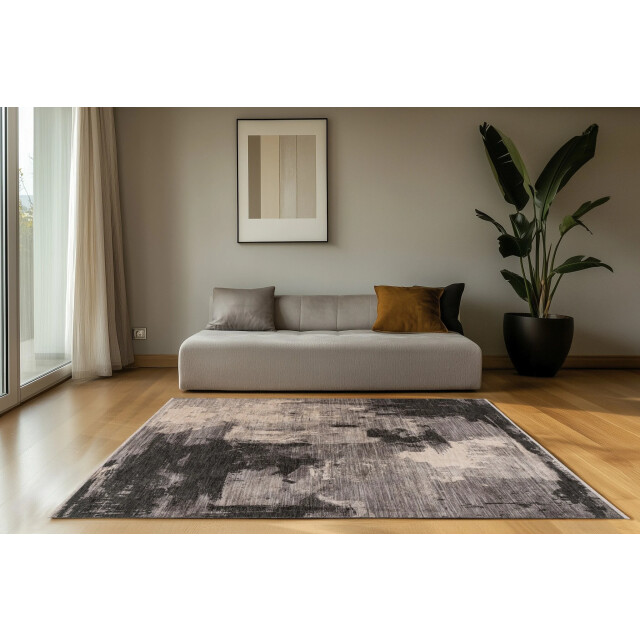 Muratap Vintage herman art vloerkleed laagpolig, 100% polyester, soft touch - 3248620 large