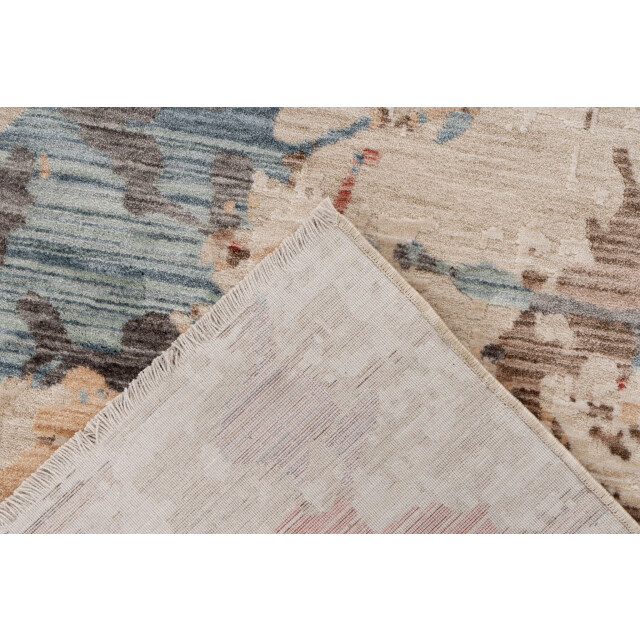 Muratap Vintage mondriaan art vloerkleed laagpolig, 100% polyester, soft touch - 3248610 large