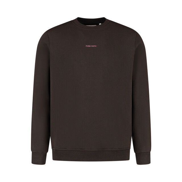 Pure Path Regular fit crewneck ls sweaters 25030310 large
