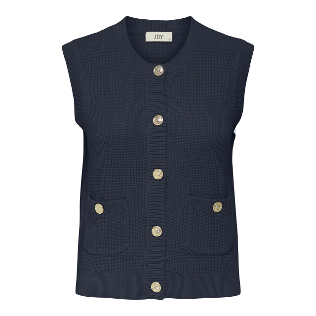Jacqueline de Yong Jdystella s/l o-neck vest knt 15355493 large