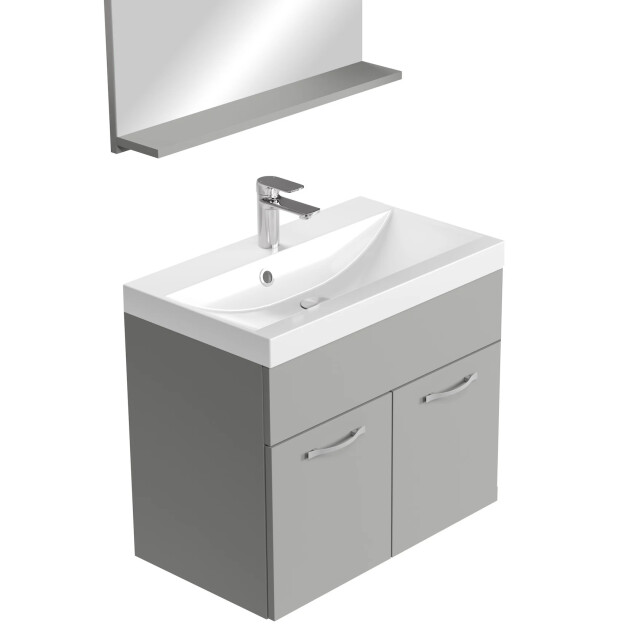 Badplaats Badkamermeubel montreal set 02 60 x 35 cm mat badmeubel met 3248549 large