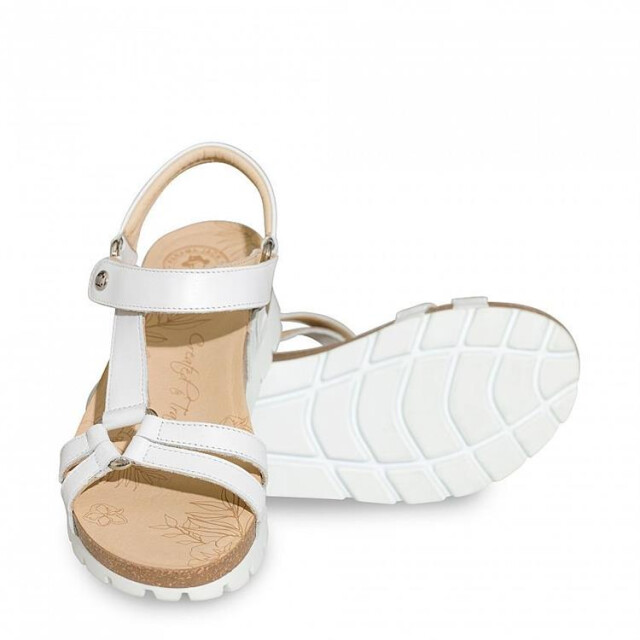 Panama Jack Sally Basics Sandalen Wit Sally Basics large