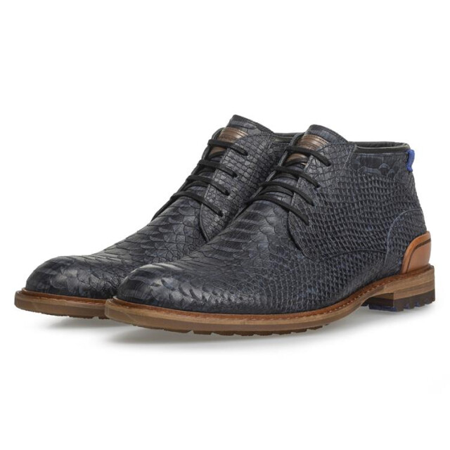 Floris van Bommel SFM-50087 Veterschoenen Blauw SFM-50087 large