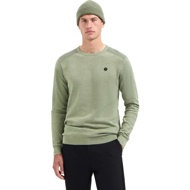 No Excess Pullover crewneck plated structure light moss 29230821-197 large