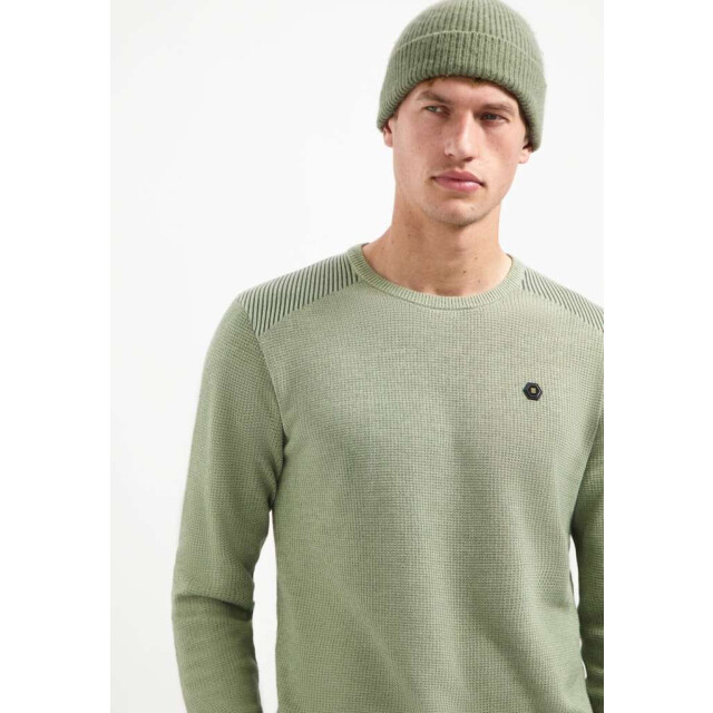 No Excess Pullover crewneck plated structure light moss 29230821-197 large