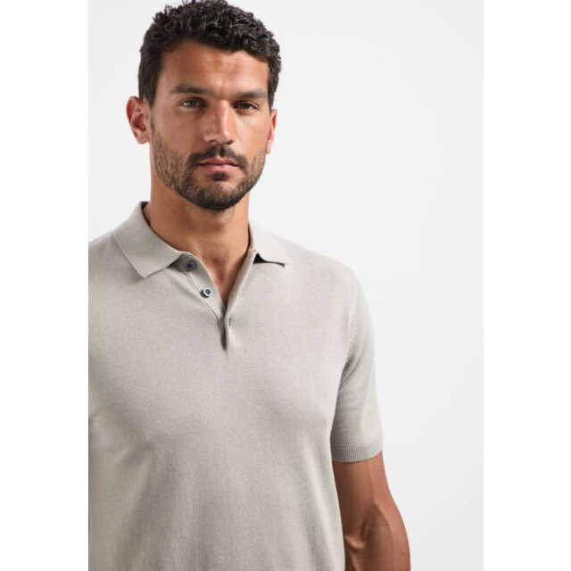 No Excess Pullover short sleeve polo solid clay 29240754-018 large