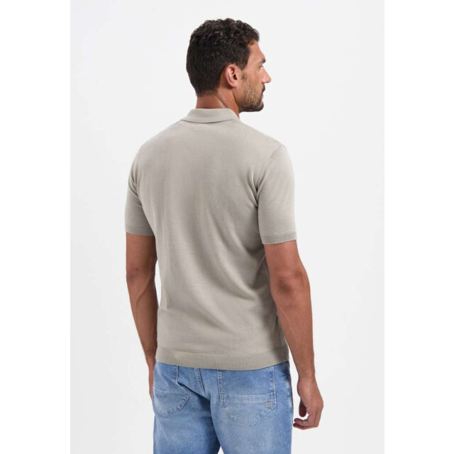 No Excess Pullover short sleeve polo solid clay 29240754-018 large