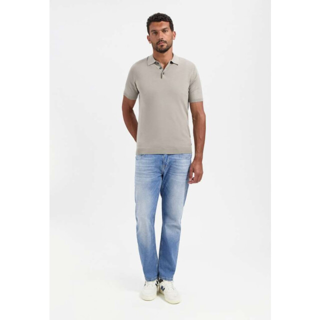 No Excess Pullover short sleeve polo solid clay 29240754-018 large