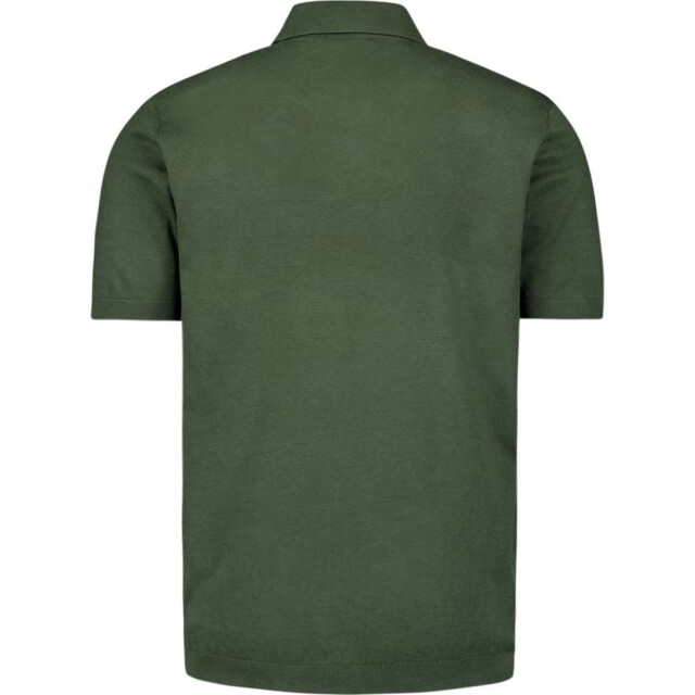 No Excess Pullover short sleeve polo solid dark green 29240754-052 large