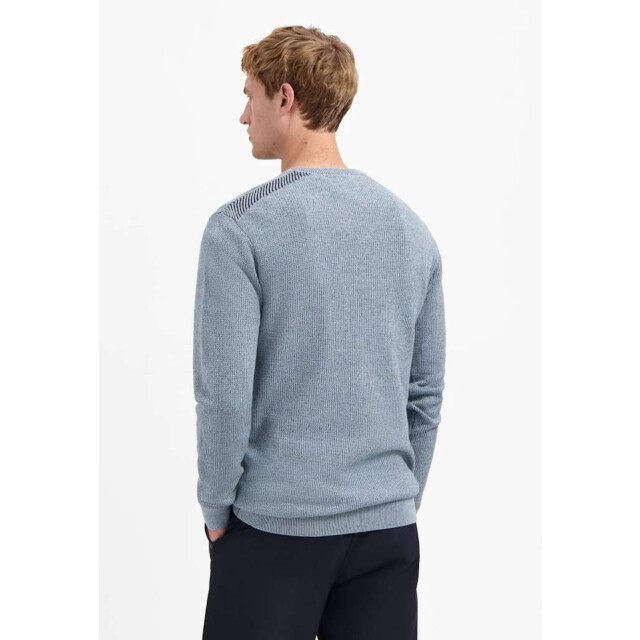 No Excess Pullover crewneck plated structure dusty blue 29230821-138 large