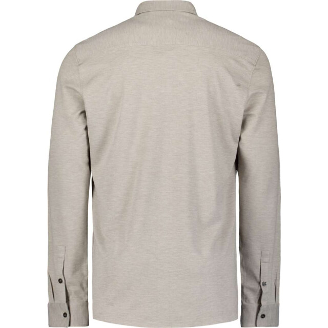 No Excess Shirt jersey melange stretch clay 29410880-018 large