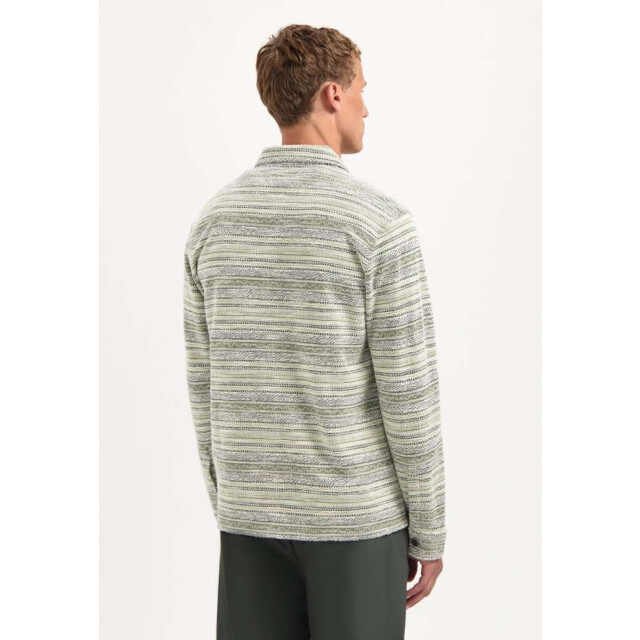 No Excess Shirt jersey jacquard dark green 29400883-052 large