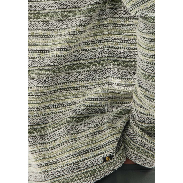 No Excess Shirt jersey jacquard dark green 29400883-052 large