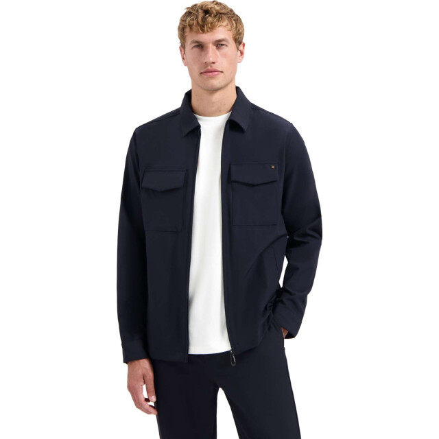 No Excess Overshirt full zipper stretch sedoc night 29510804-078 large