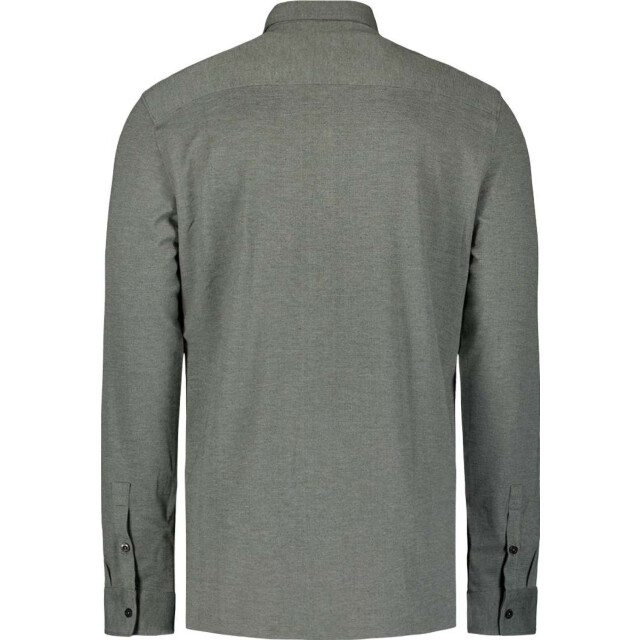 No Excess Shirt jersey melange stretch dark green 29410880-052 large