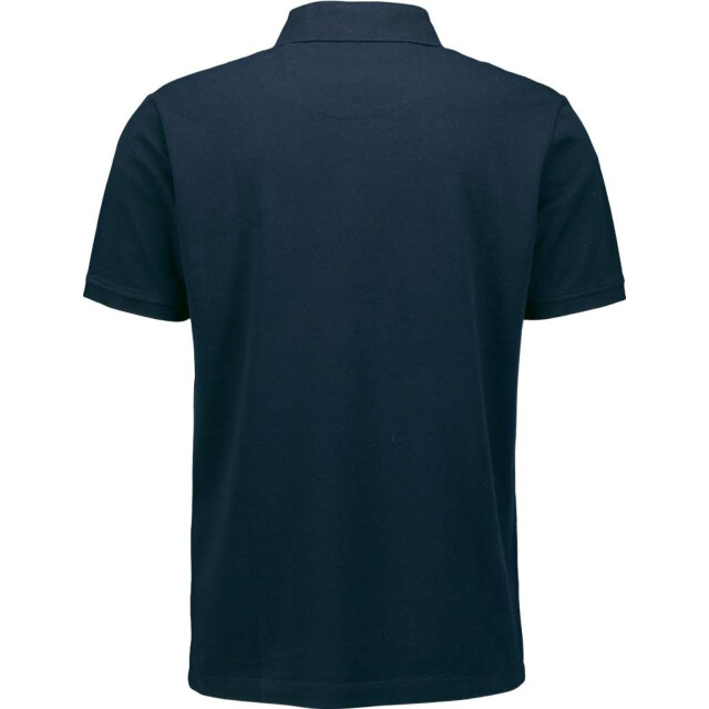 No Excess Polo pique garment dyed night N3801-078 large