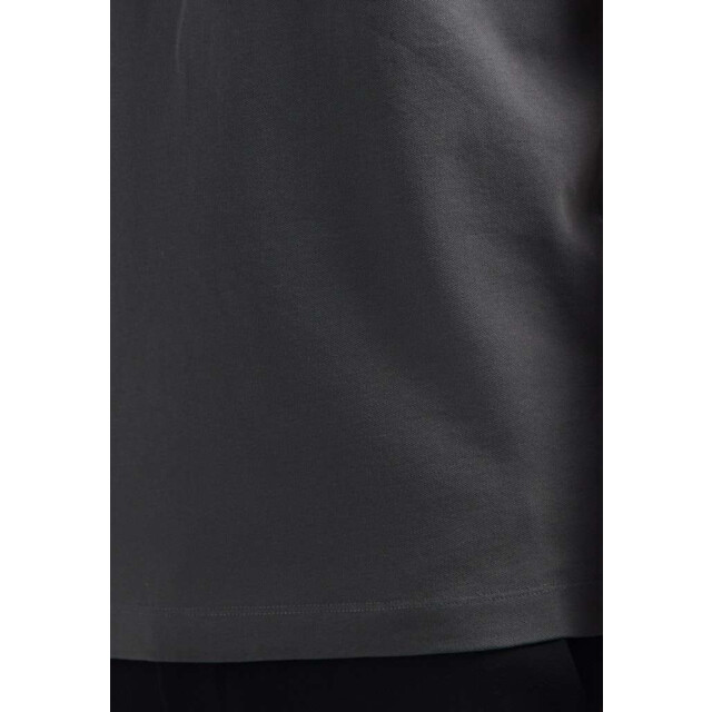 No Excess Polo pique garment dyed dark steel N3801-124 large
