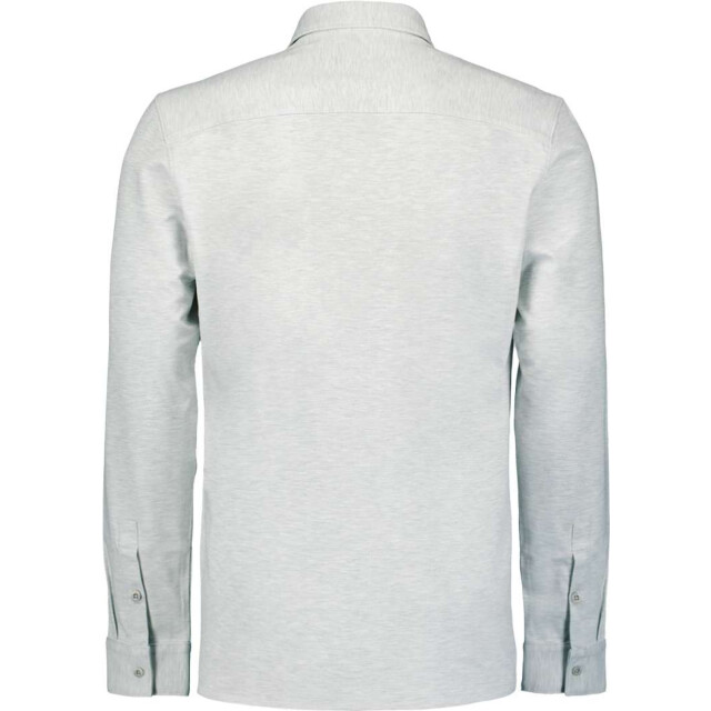 No Excess Shirt jersey melange stretch chalk N4180-017 large