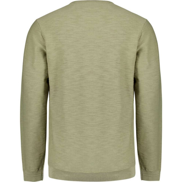 No Excess Pullover crewneck garment dyed + st light moss 29210702SN-197 large