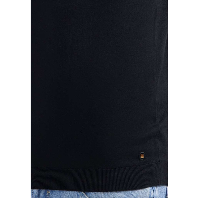 No Excess Pullover short sleeve polo solid black 29240754-020 large