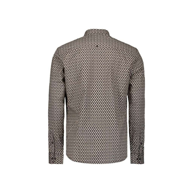 No Excess Shirt stretch allover printed black 29450890-020 large