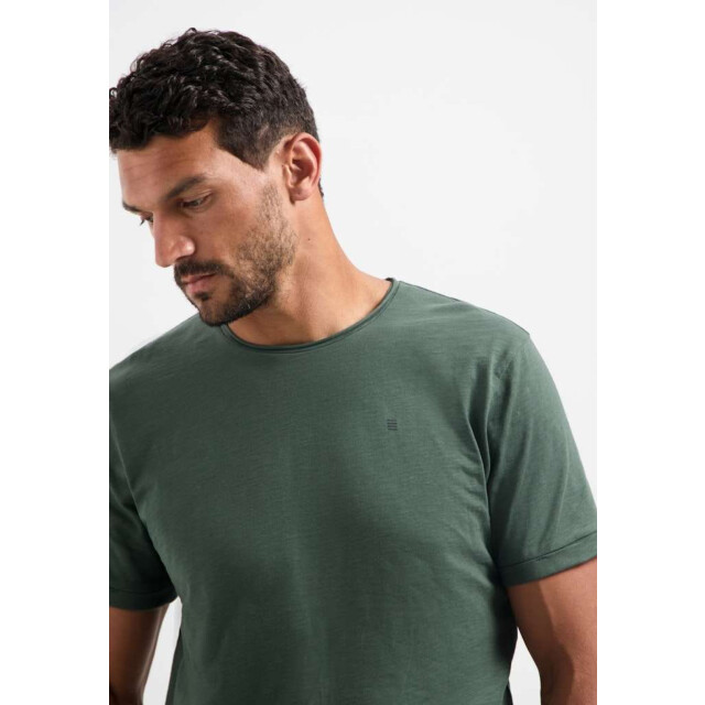 No Excess T-shirt crewneck slub dark green 29360702SN-052 large